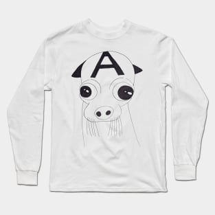 a dog Long Sleeve T-Shirt